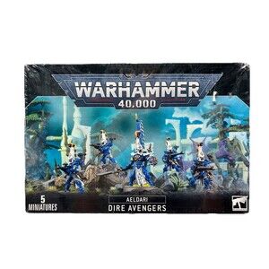 Warhammer 40k Dire Avengers Aeldari Ynnari Eldar New Miniature READ DESCRIPTION